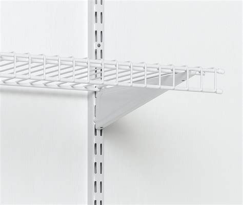 metal brackets and wires|metal shelving rails and brackets.